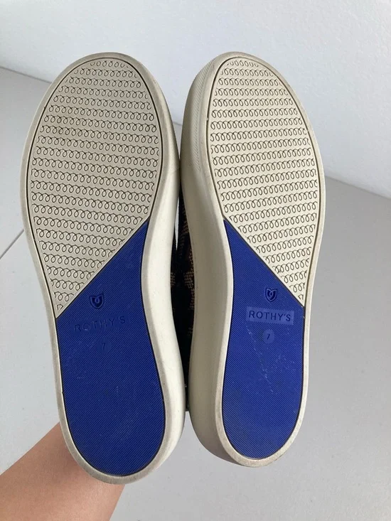 Rothy's Chelsea Wildcat Leopard Print Ankle Boots Sneaker Size 7 - Picture 10 of 12